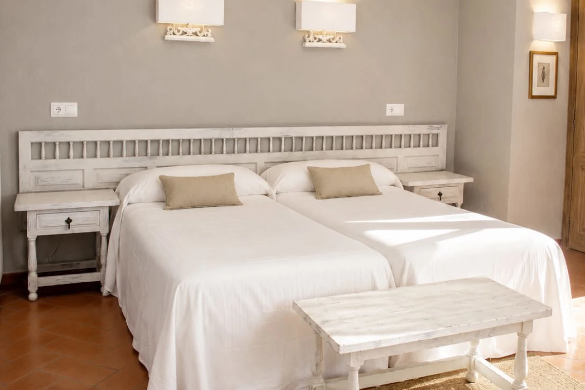 Triple room interior